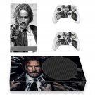 John Wick decal skin for Xbox Series S Console & 2 Controllers
