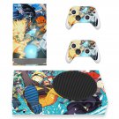 Naruto decal skin for Xbox Series S Console & 2 Controllers