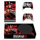 Read Dead Redemption 2 decal skin for Xbox Series S Console & 2 Controllers