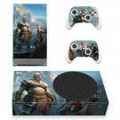 God of War decal skin for Xbox Series S Console & 2 Controllers