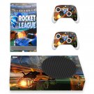 Rocket League decal skin for Xbox Series S Console & 2 Controllers
