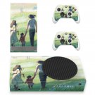 Anime Suzume decal skin for Xbox Series S Console & 2 Controllers