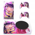 Cute Anime decal skin for Xbox Series S Console & 2 Controllers