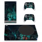 Diablo 4 decal skin for Xbox Series S Console & 2 Controllers