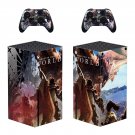 Monster Hunter World decal skin for Xbox Series X Console & 2 Controllers