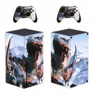Monster Hunter World decal skin for Xbox Series X Console & 2 Controllers