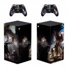 Monster Hunter World decal skin for Xbox Series X Console & 2 Controllers