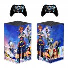 Kingdom Hearts decal skin for Xbox Series X Console & 2 Controllers