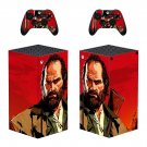 Red Dead Redemption 2 decal skin for Xbox Series X Console & 2 Controllers