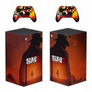 Red Dead Redemption 2 decal skin for Xbox Series X Console & 2 Controllers