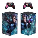 Overwatch decal skin for Xbox Series X Console & 2 Controllers