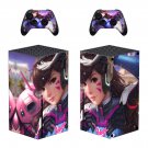 Overwatch decal skin for Xbox Series X Console & 2 Controllers