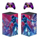 Fortnite decal skin for Xbox Series X Console & 2 Controllers