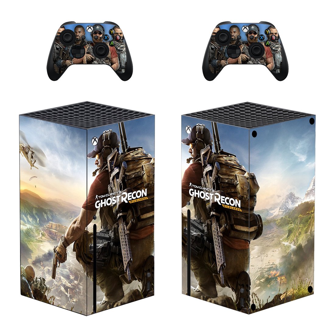 Ghost Recon Wildlands decal skin for Xbox Series X Console & 2 Controllers