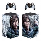 Shadow of the Tomb Raider decal skin for Xbox Series X Console & 2 Controllers