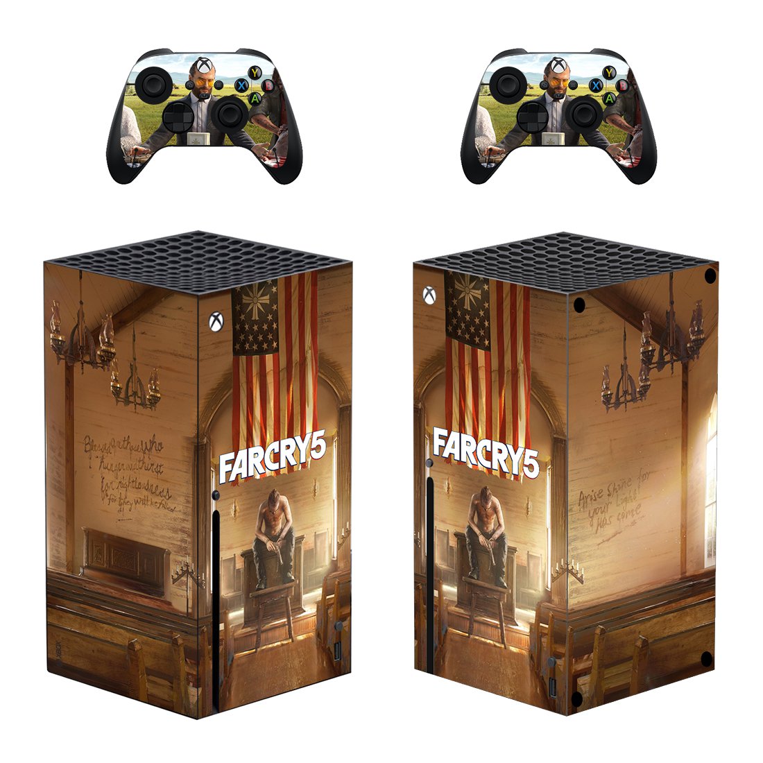 Far Cry 5 decal skin for Xbox Series X Console & 2 Controllers