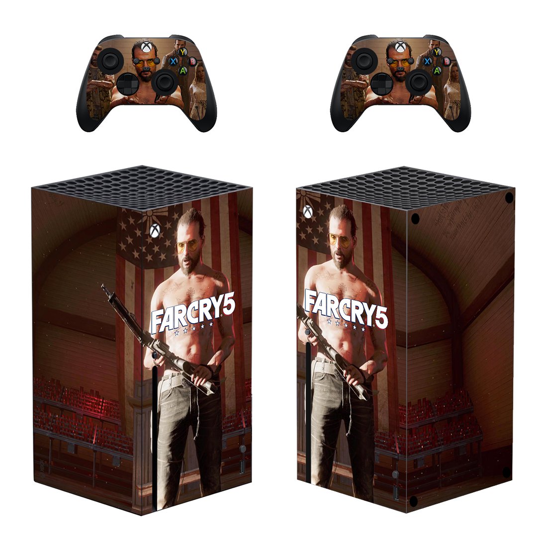 Far Cry 5 decal skin for Xbox Series X Console & 2 Controllers