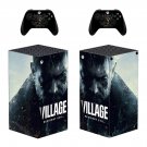 Resident Evil Village decal skin for Xbox Series X Console & 2 Controllers