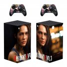 Resident Evil 3 decal skin for Xbox Series X Console & 2 Controllers