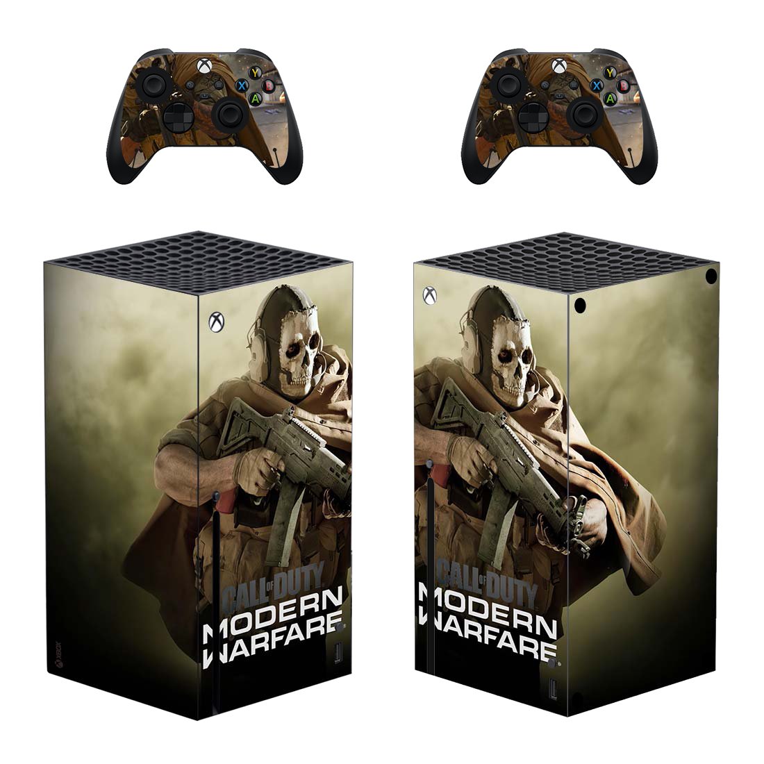 COD Modern Warfare decal skin for Xbox Series X Console & 2 Controllers