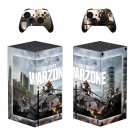 COD Warzone decal skin for Xbox Series X Console & 2 Controllers
