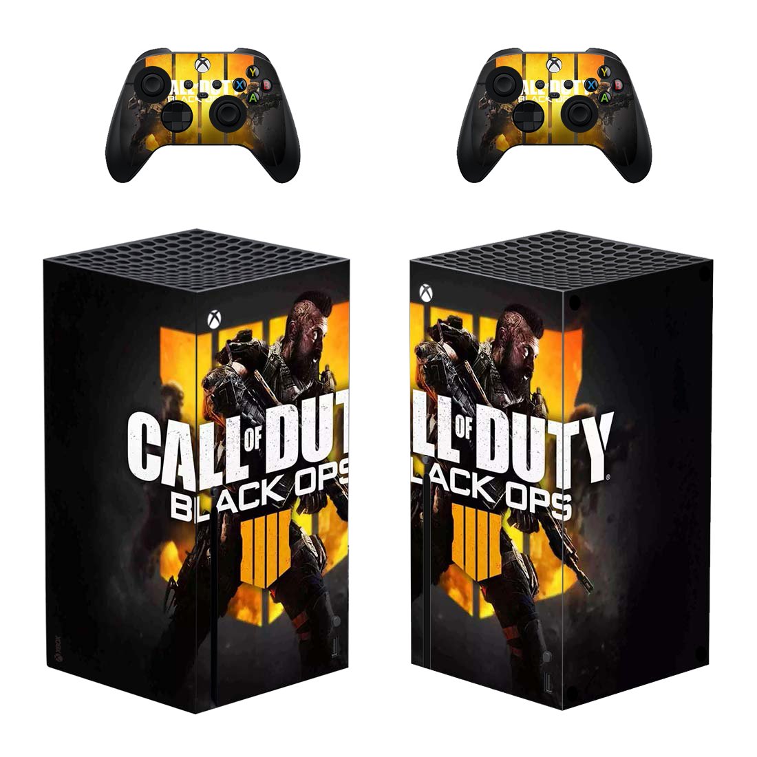 COD Black Ops decal skin for Xbox Series X Console & 2 Controllers