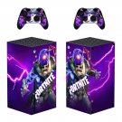 Fortnite decal skin for Xbox Series X Console & 2 Controllers