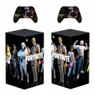 Fortnite decal skin for Xbox Series X Console & 2 Controllers