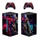 Cyberpunk 2077 decal skin for Xbox Series X Console & 2 Controllers