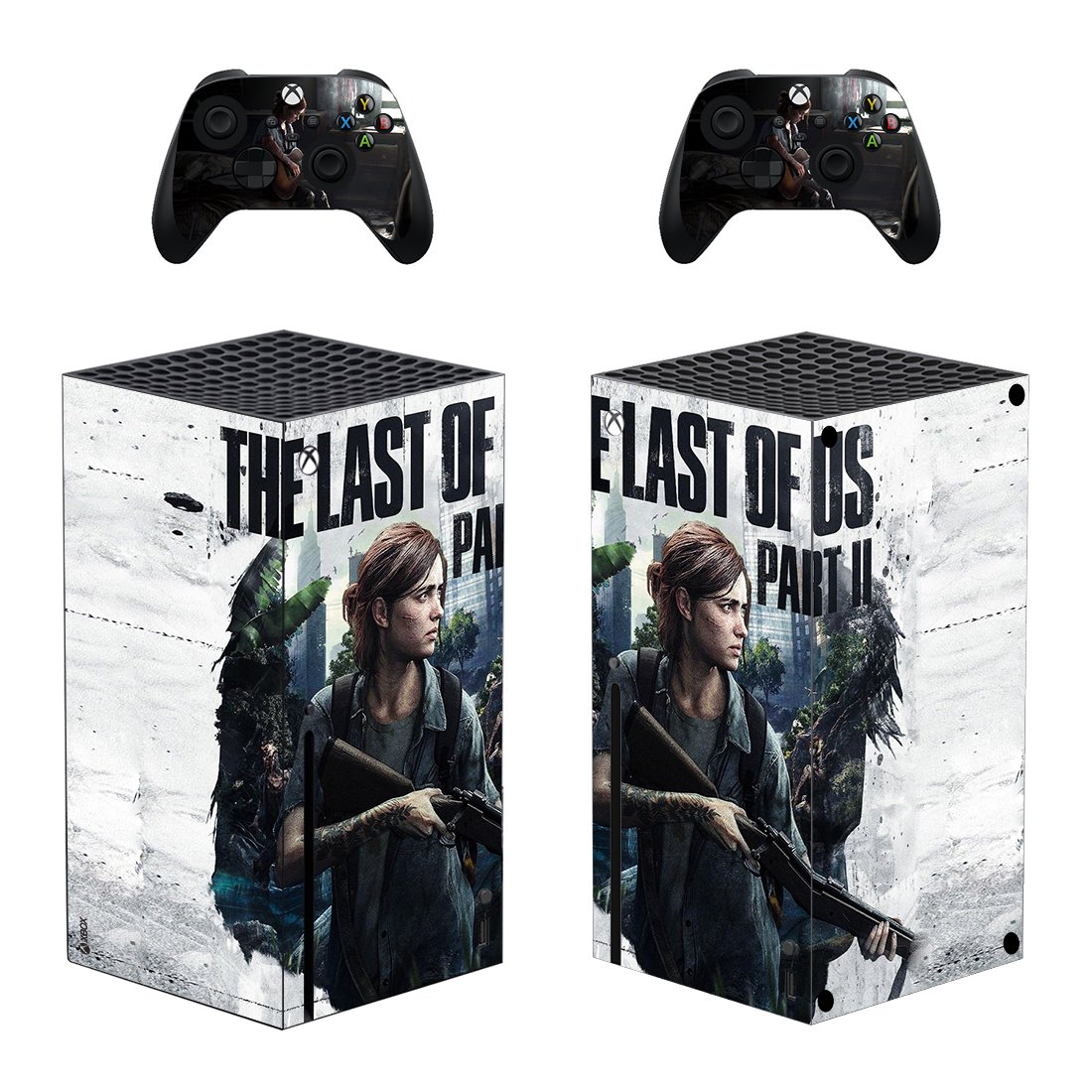 The Last of us 2 decal skin for Xbox Series X Console & 2 Controllers