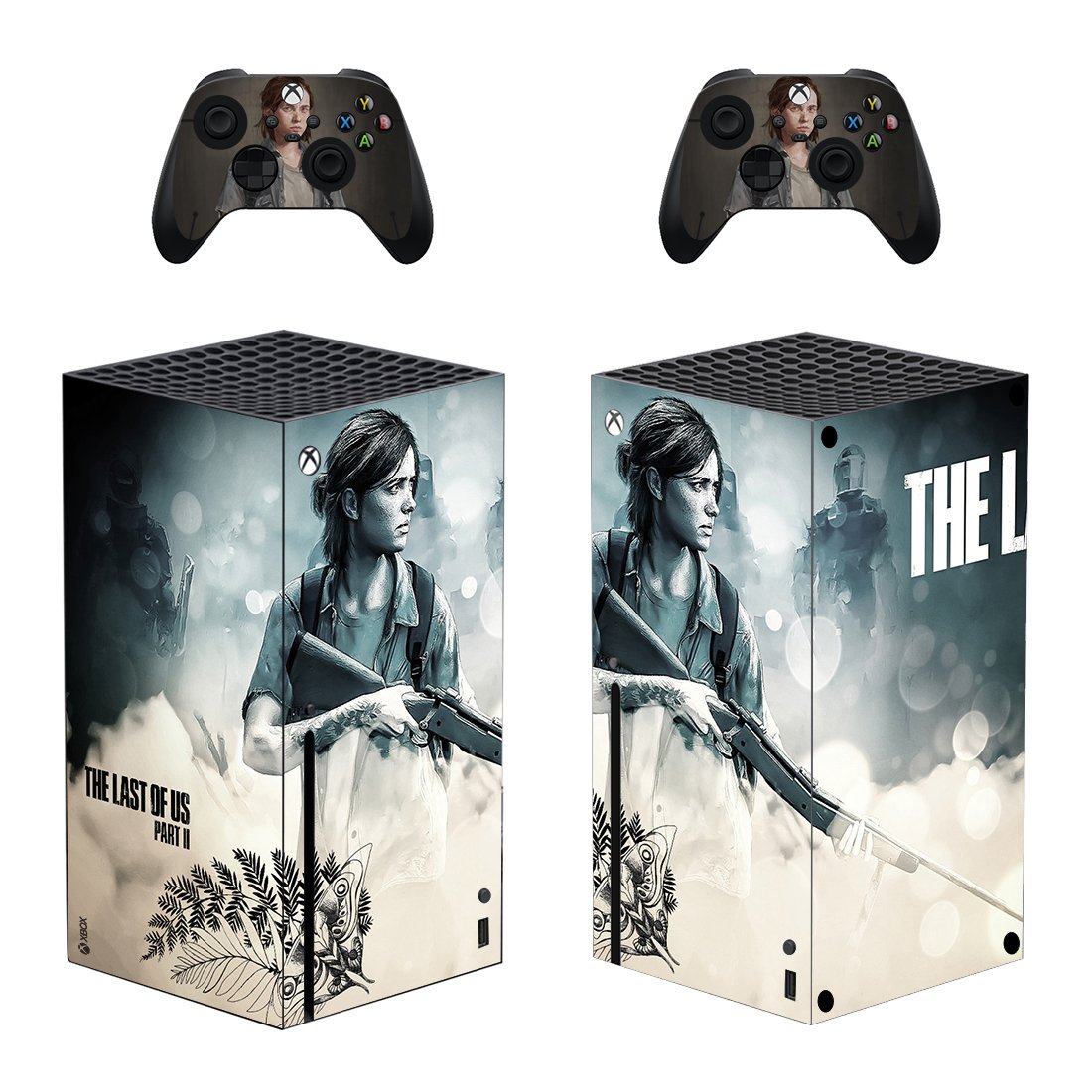 The Last of us 2 decal skin for Xbox Series X Console & 2 Controllers