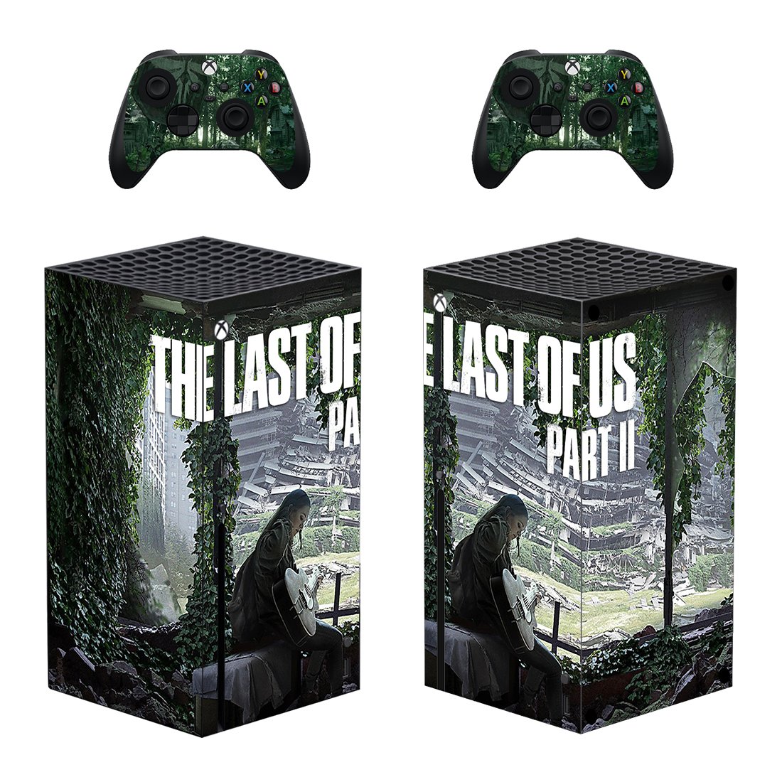 The Last of us 2 decal skin for Xbox Series X Console & 2 Controllers