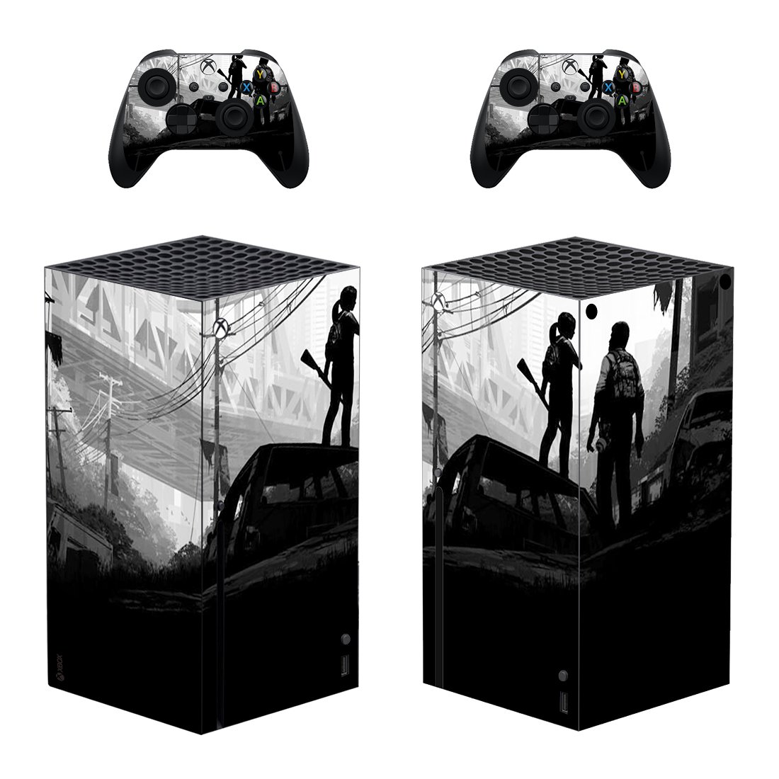 The Last of us 2 decal skin for Xbox Series X Console & 2 Controllers