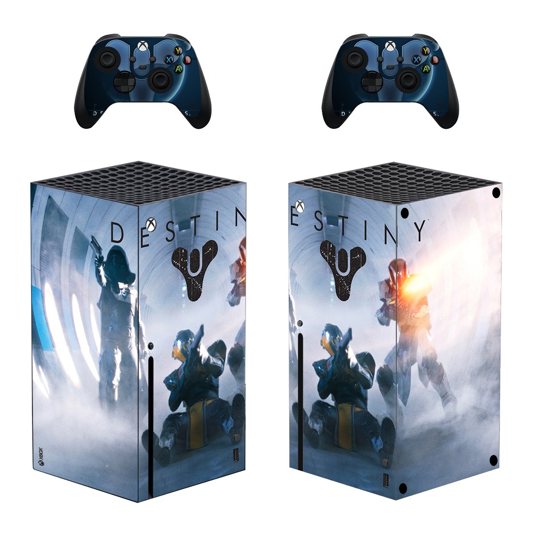 Destiny 2 Shadowkeep decal skin for Xbox Series X Console & 2 Controllers