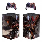 Destiny 2 Shadowkeep decal skin for Xbox Series X Console & 2 Controllers