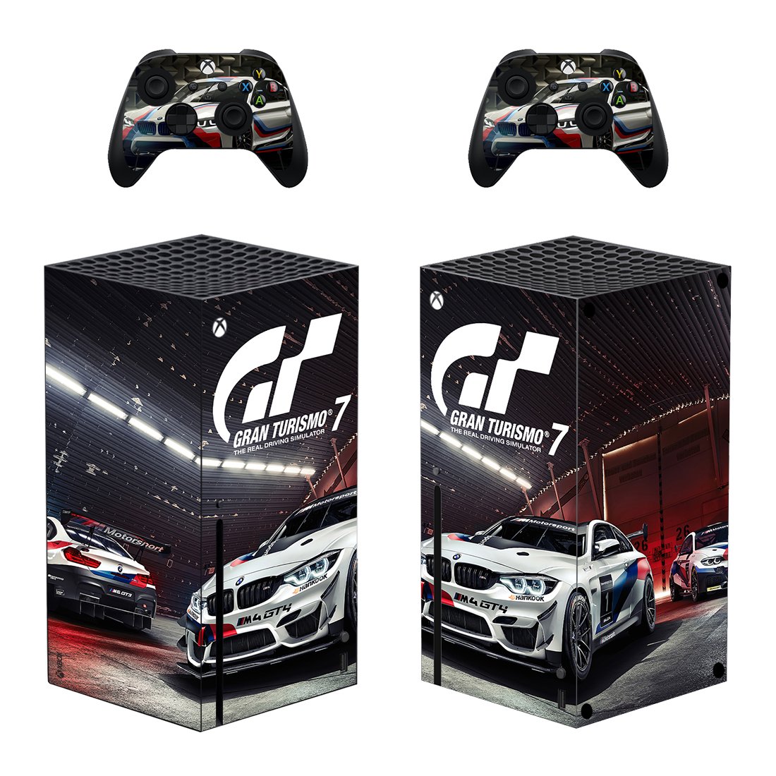 Gran Turismo Sport decal skin for Xbox Series X Console & 2 Controllers