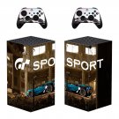 Gran Turismo Sport decal skin for Xbox Series X Console & 2 Controllers