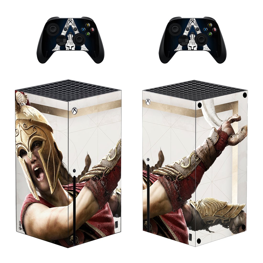 Assassin's Creed Odyssey decal skin for Xbox Series X Console & 2 Controllers