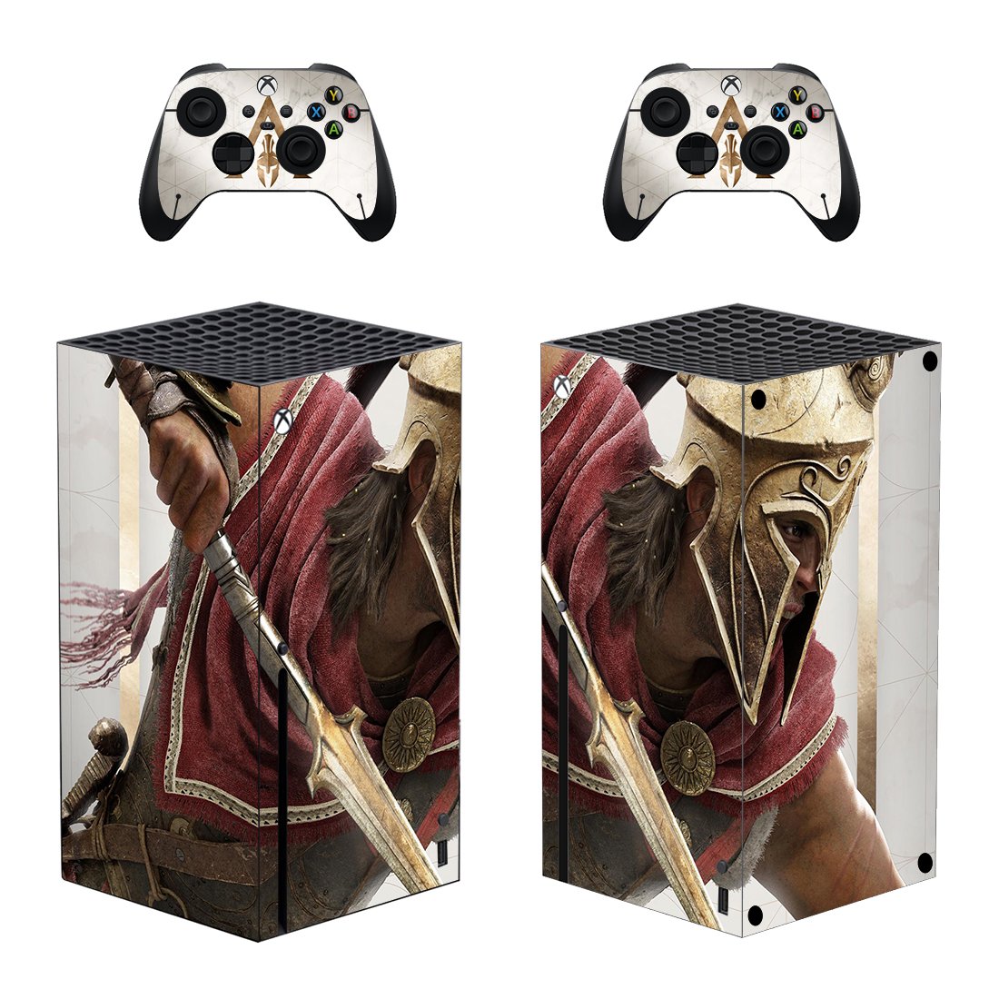Assassin's Creed Odyssey decal skin for Xbox Series X Console & 2 Controllers