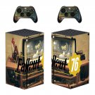 Fallout 76 decal skin for Xbox Series X Console & 2 Controllers