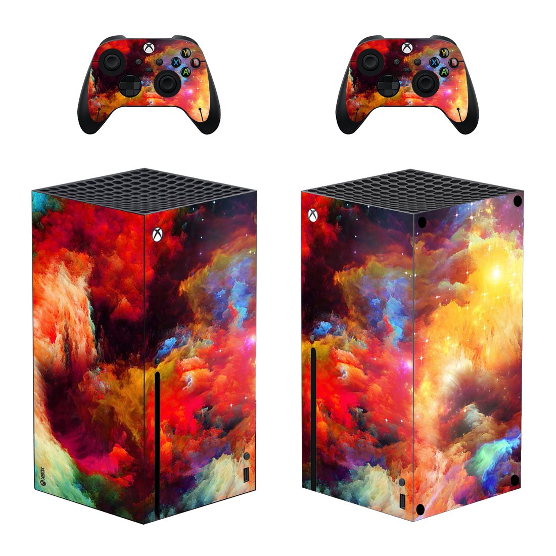 Sky Scene decal skin for Xbox Series X Console & 2 Controllers
