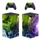 Digital Texture decal skin for Xbox Series X Console & 2 Controllers