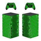 Digital Texture decal skin for Xbox Series X Console & 2 Controllers