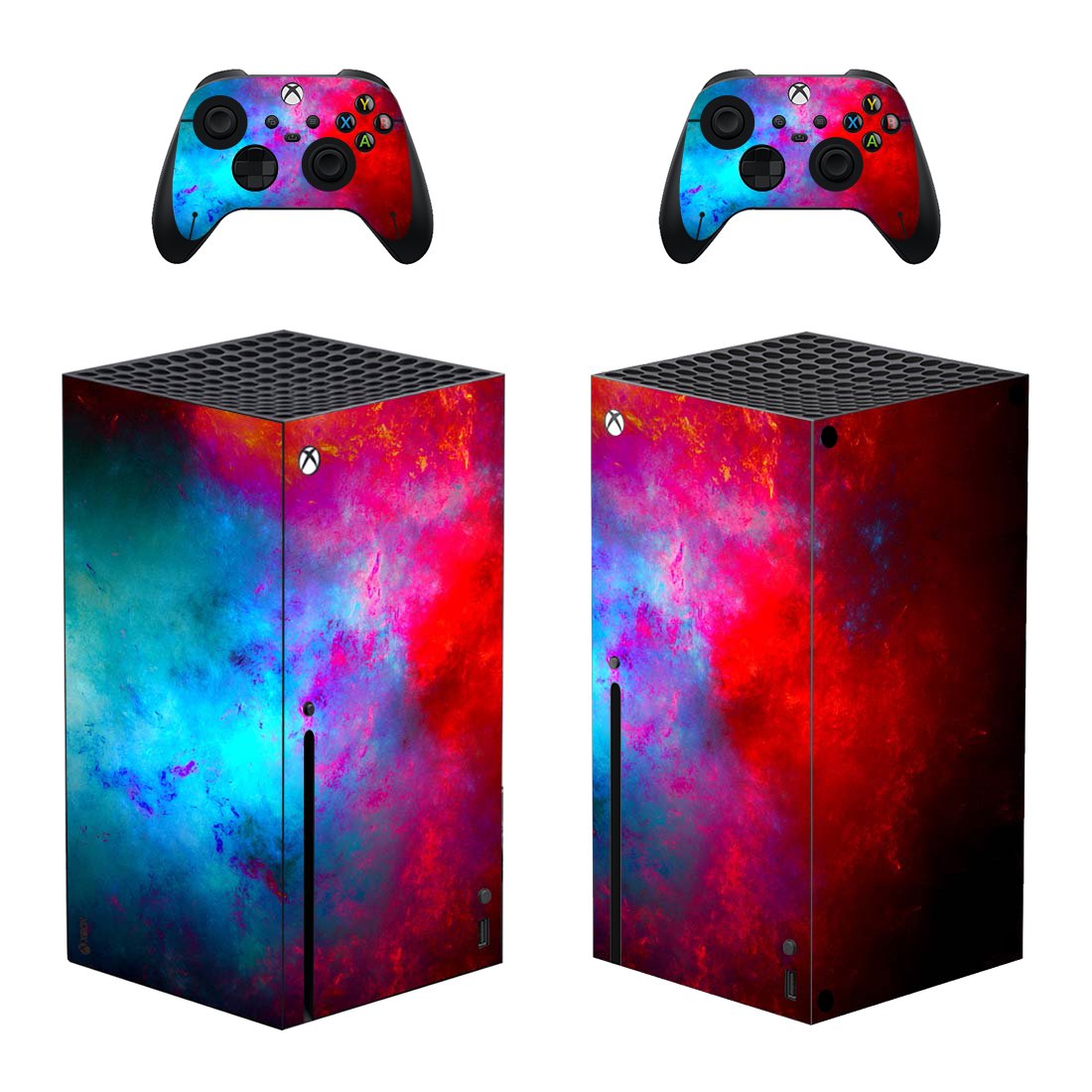Sky Scene decal skin for Xbox Series X Console & 2 Controllers