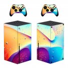 Digital Texture decal skin for Xbox Series X Console & 2 Controllers