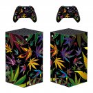 Weed Leaf decal skin for Xbox Series X Console & 2 Controllers
