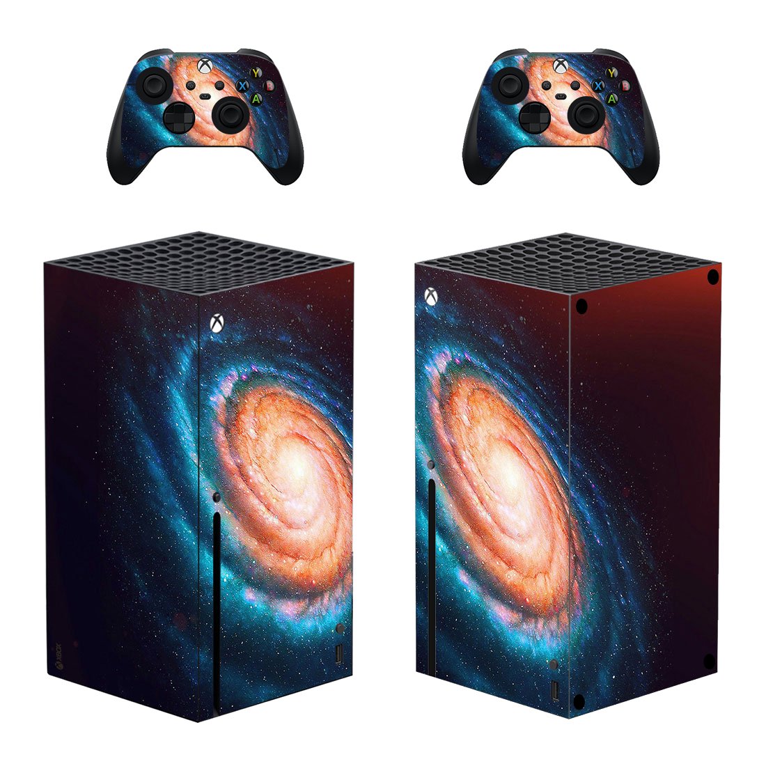 Galaxy View decal skin for Xbox Series X Console & 2 Controllers