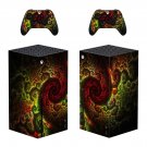 Digital Texture decal skin for Xbox Series X Console & 2 Controllers