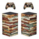 Bricks Texture decal skin for Xbox Series X Console & 2 Controllers