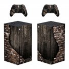 Bricks Texture decal skin for Xbox Series X Console & 2 Controllers